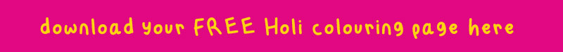 holi colouring printable button 01