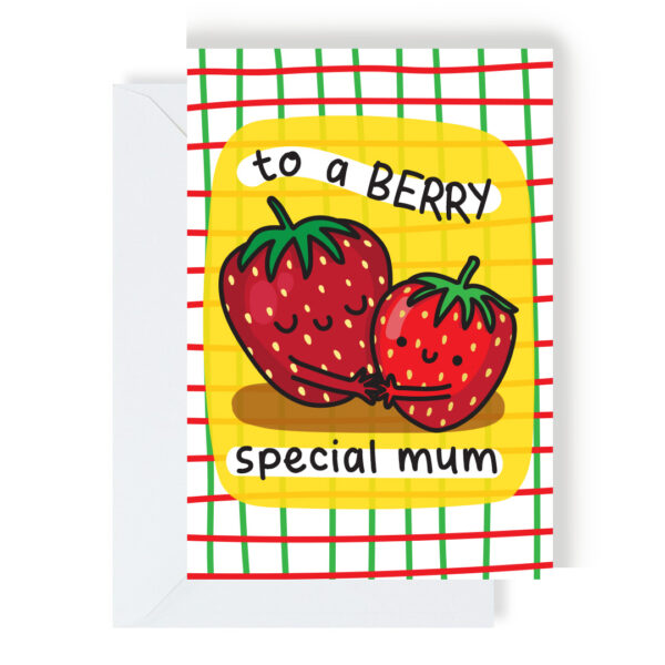 To A Berry Special Mum Card