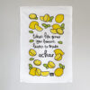 lemon achar tea towel