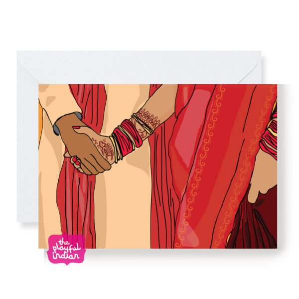 Traditional Indian Ceremony Card