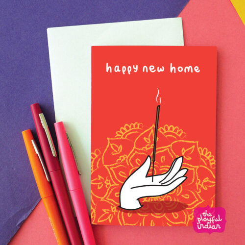 new home greeting card
