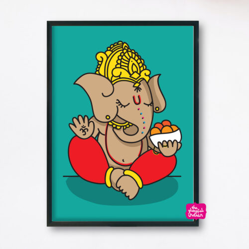 Ganesh A5 Print