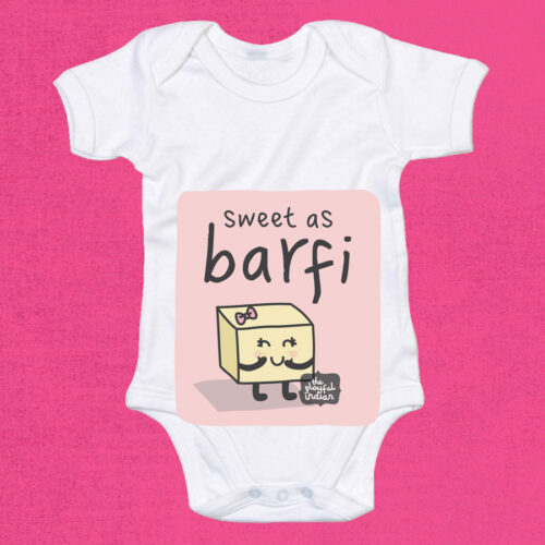 Sweet As Barfi Babygrow