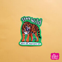 Stay Wild Vinyl Sticker