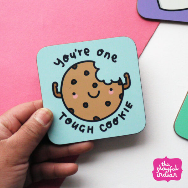 One Tough Cookie Coaster