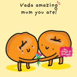 vada amazing mum card