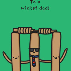 wicket dad card