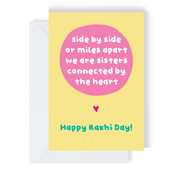 Sisters Raksha Bandhan Greeting Card