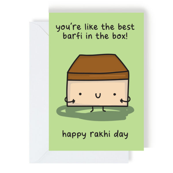 Best Barfi In The Box Raksha Bandhan Greeting Card