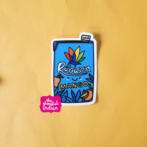 rubicon mango vinyl sticker