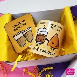 mug and coaster gift set