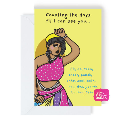 Counting The Days Greeting Card