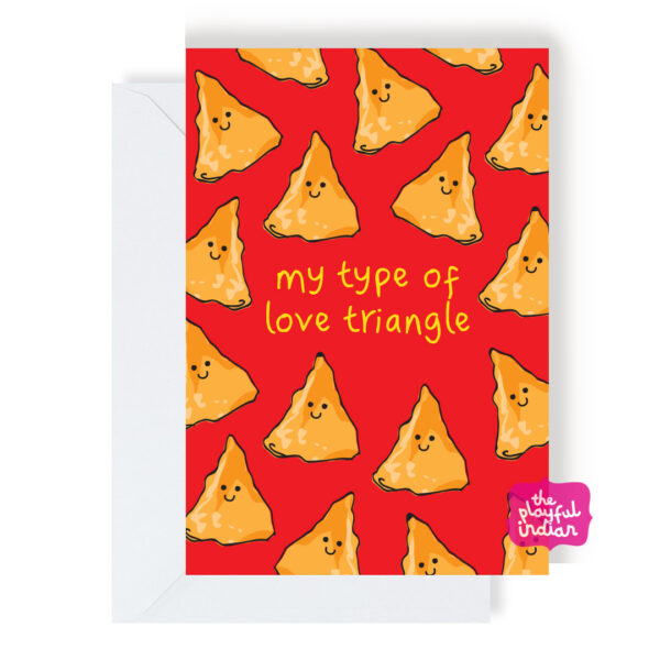 My Type of Love Triangle Card