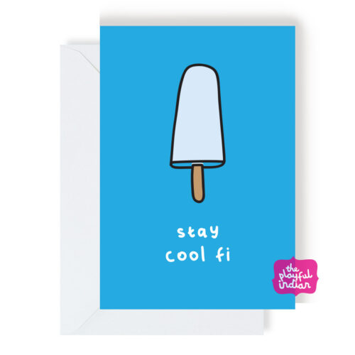 Cool-fi Greeting Card