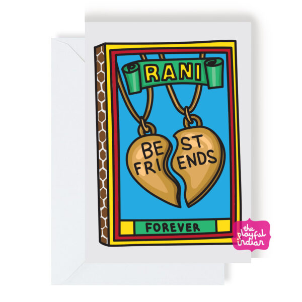 Best Friends 4Eva / Rani Greeting Card