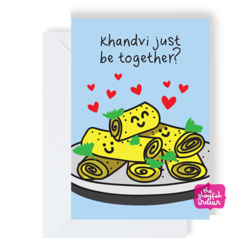 Khandvi Just Be Together Card
