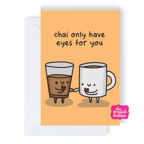 Chai Only Have Eyes For You Greeting Card