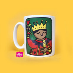 King Of Hearts Playing Card Mug