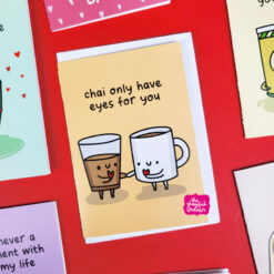 Chai Only Have Eyes For You Greeting Card