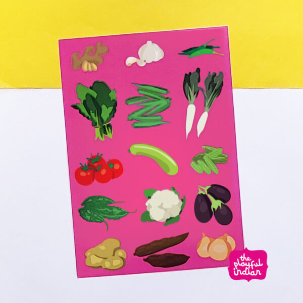 Vegetables – A4 Digital Print
