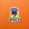 Juicy Mango Pulp Vinyl Sticker