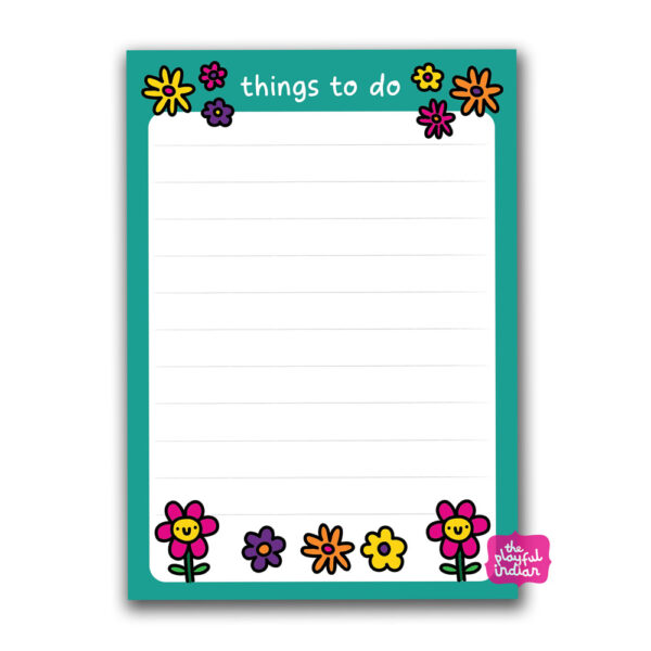 Things To Do - A6 Memo pad / Listpad / Notepad