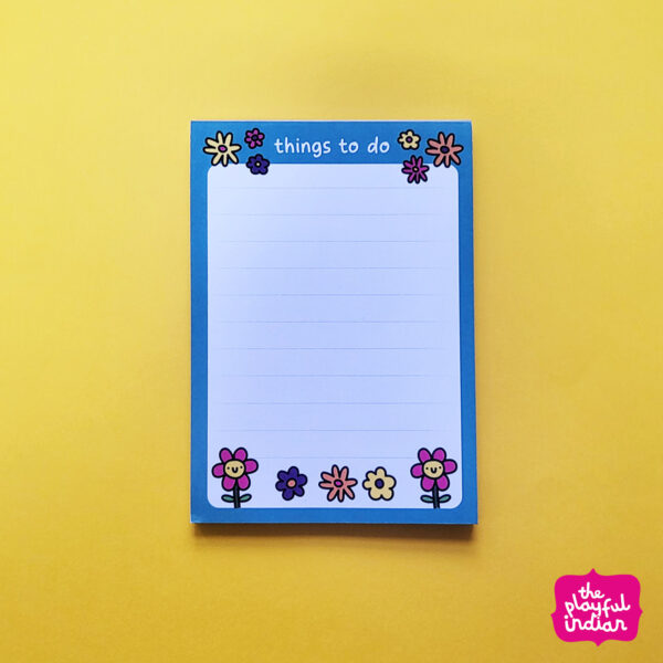 Things To Do - A6 Memo pad / Listpad / Notepad