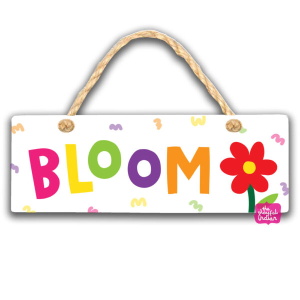Bloom Hanging Sign