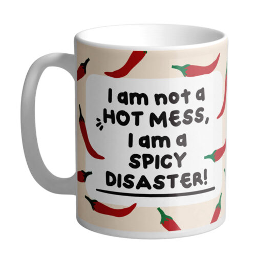 i am not a hot mess, i am a spicy disaster