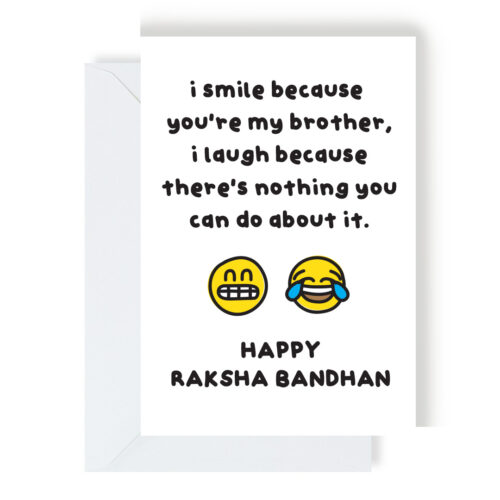 Nothing You Can Do About It Raksha Bandhan Card