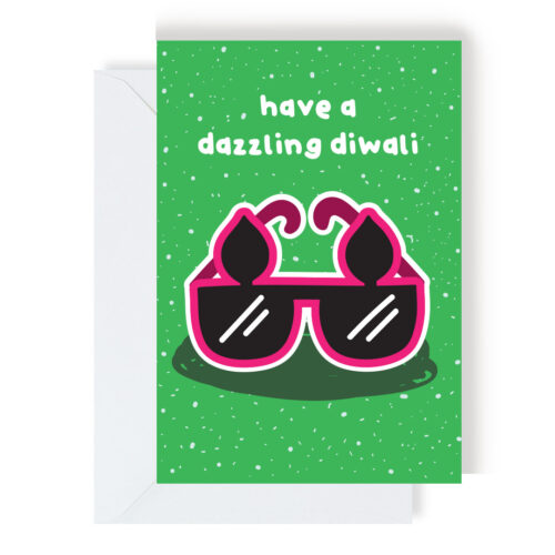 Dazzling Diwali Greetings Card