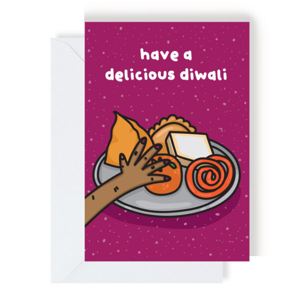 Delicious Diwali Greetings Card