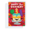 Happy 5th Birthday Kids Age Greeting Card
