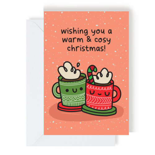 Warm & Cosy Christmas Greeting Card