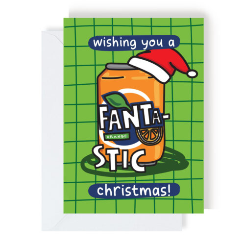 Wishing You A Fanta-stic Christmas Card