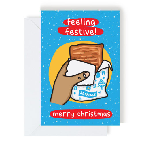 Festive Bake Christmas Greeting Card