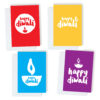 Pack of 8 Simple Diwali Cards