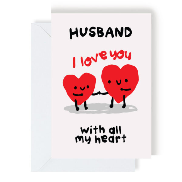 Husband I Love You Card