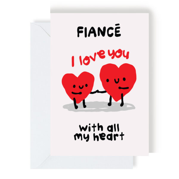 Fiancé I Love You Card