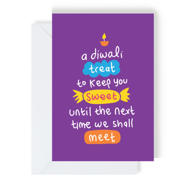 A Sweet Treat Diwali Greeting Card