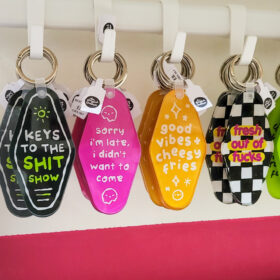 Motel Keyrings