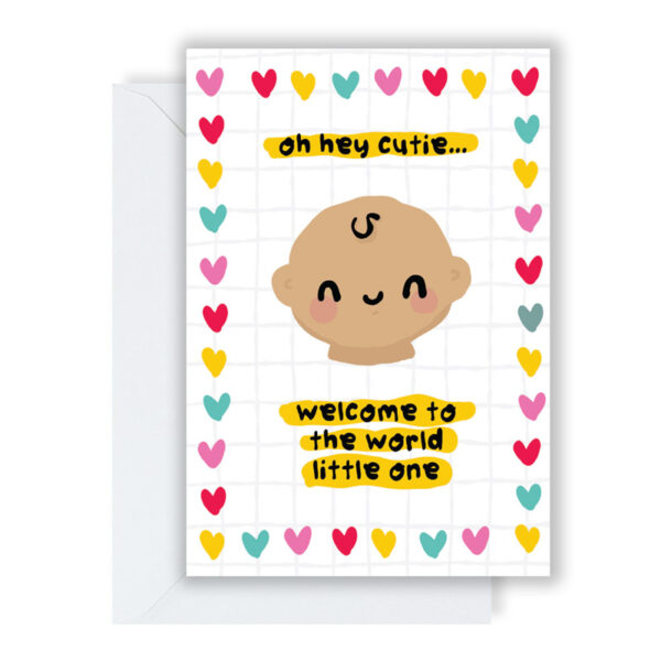 Welcome To The World Baby Card