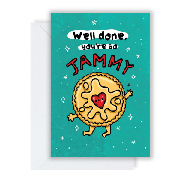 So Jammy, Well Done Card