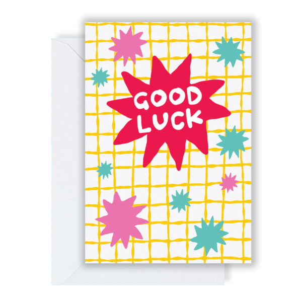 Good Luck Stars Card