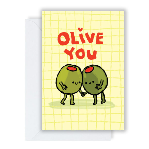 Olive You Card