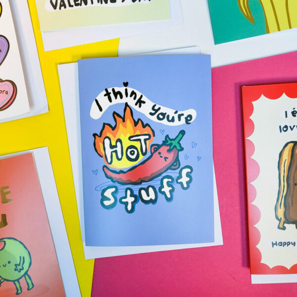 I Think You're Hot Stuff Card - Image 2