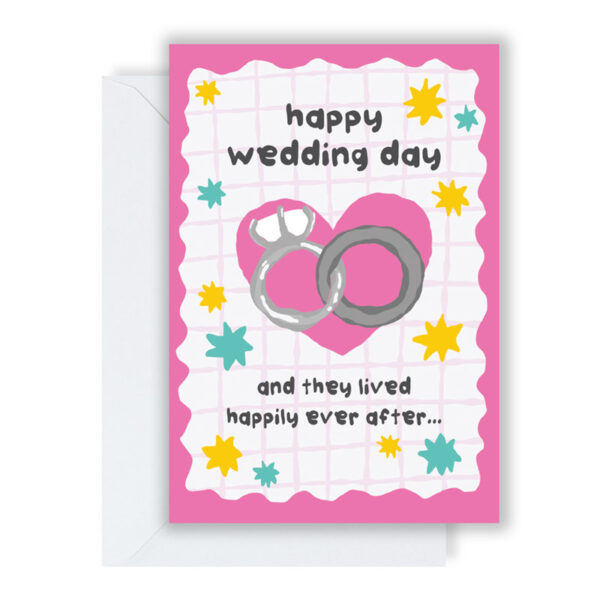 Happily Ever After Wedding Card